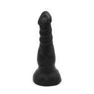 Dinoo - XXL Anaal Dildo - Horse Dong - 25.5 x 7.4 cm - TPE - Zwart