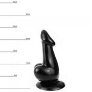 Dinoo - Dildo HUNG - Titan 24 x 4,5 cm - Zwart