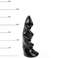 Dinoo - Dildo HUNG - Scyther 26 x 5,5 cm - Zwart
