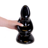 Dinoo - Dildo HUNG - Grim 26 x 7 cm - Zwart