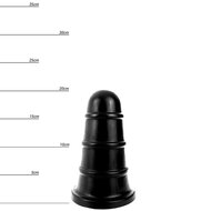 Dinoo - Dildo HUNG - Deviant 19,5 x 6,5 cm - Zwart