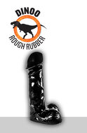 Dinoo - Dildo - Raptor - 20,5 x 6,5 cm - Zwart