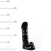 Dinoo - Dildo - Raptor - 20,5 x 6,5 cm - Zwart