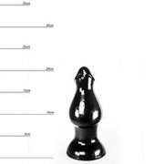 Dinoo - Buttplug Ceratops 21,5 cm - Zwart