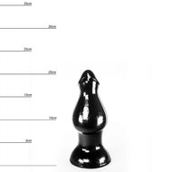 Dinoo - Buttplug Ceratops 21,5 cm - Zwart