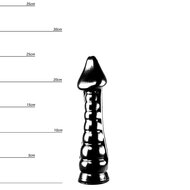 Dinoo - Dildo - Prenocep 25 cm - Zwart