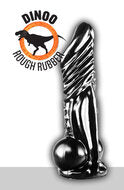 Dinoo - Dildo - Rinchenia - 30 x 7,6 cm - Zwart