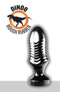 Dinoo - Buttplug - Tanius - 23 x 7 cm - Zwart