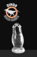 Dinoo - Buttplug - Gypos - 19,5 x 8,8 cm - Transparant