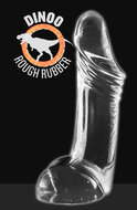 Dinoo - Dildo - Agili - 30 x 8 cm - Transparant