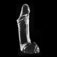 Dinoo - Dildo - Agili - 30 x 8 cm - Transparant