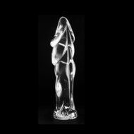 Dinoo - Dildo - Liaxiornis - 22 x 5,8 cm - Transparant