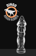 Dinoo - Dildo - Paralitian - 30 x 8 cm - Transparant