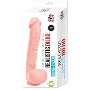 Dinoo - XXL Dildo - Curve - 31 x 5.5 cm - Lichte Huidskleur