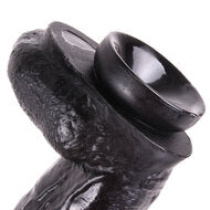 Dinoo - XXL Dildo - Monster 28 x 5,5 cm - Zwart