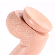 Dinoo - XL Dildo - Kong - 26 x 4.5 cm - Lichte Huidskleur