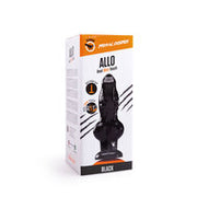 Dinoo - Primal Desires Extra Grote Dildo met Zuignap Allo 30 x 10 cm - zwart