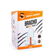 Dinoo - Primal Desires - Extra Grote Dildo met Zuignap Bracho - transparant