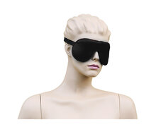 Kiotos - Leren Oogmasker - Zwart