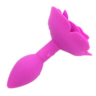 Kiotos - Roze Roos - Siliconen Anaal Plug