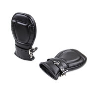 Kiotos - BDSM Leren Wanten Voor Bondage - Zwart