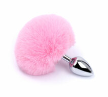 Kiotos - Buttplug Konijnenstaartje - Roze