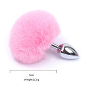 Kiotos - Buttplug Konijnenstaartje - Roze