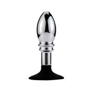 Kiotos - Buttplug Aluminium Met bal En ribbels En Zuignap