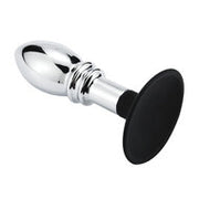 Kiotos - Buttplug Aluminium Met bal En ribbels En Zuignap