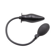 Kiotos - Opblaasbare Buttplug - Spade Anaalplug - Diameter 45 mm - Zwart