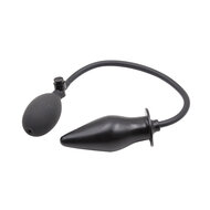 Kiotos - Opblaasbare Buttplug - Spade Anaalplug - Diameter 45 mm - Zwart