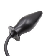 Kiotos - Opblaasbare Buttplug - Spade Anaalplug - Diameter 45 mm - Zwart
