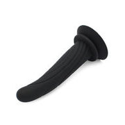 Kiotos - Siliconen Dildo Nr. 2 Met Zuignap & geschikt Voor strap-ons - Zwart