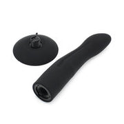 Kiotos - Siliconen Dildo Nr. 5 Met Zuignap & geschikt Voor strap-ons - Zwart
