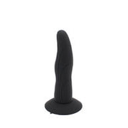 Kiotos - Siliconen Dildo Nr. 6 Met Zuignap & geschikt Voor strap-ons - Zwart