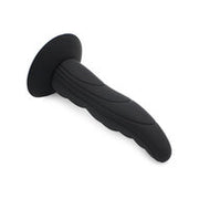 Kiotos - Siliconen Dildo Nr. 6 Met Zuignap & geschikt Voor strap-ons - Zwart