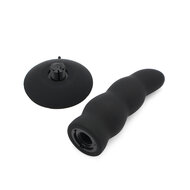 Kiotos - Siliconen Dildo Nr. 7 Met Zuignap & geschikt Voor strap-ons - Zwart