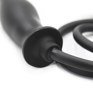 Kiotos - Opblaasbare Dildo Lang - Zwart
