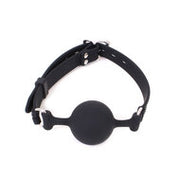 Kiotos - Siliconen Ball Gag Klassiek - Zwart