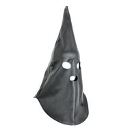 Kiotos - Zwart Middeleeuws XXX BDSM Masker Met Punt Van PVC