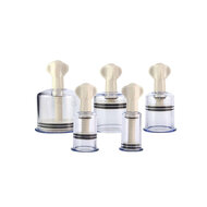 Kiotos - Twist Vacuum Cups - Tepelzuigers - 2 stuks - diameter 18 mm
