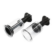 Kiotos - Twist Cups Zwarte Tepelzuigers - ook voor andere lichaamsdelen geschikt - Maat M