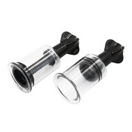 Kiotos - Twist Cups Zwarte Tepelzuigers - ook voor andere lichaamsdelen geschikt - Maat M