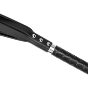 RISE - Lange Flogger met Harde Strengen – Zwart