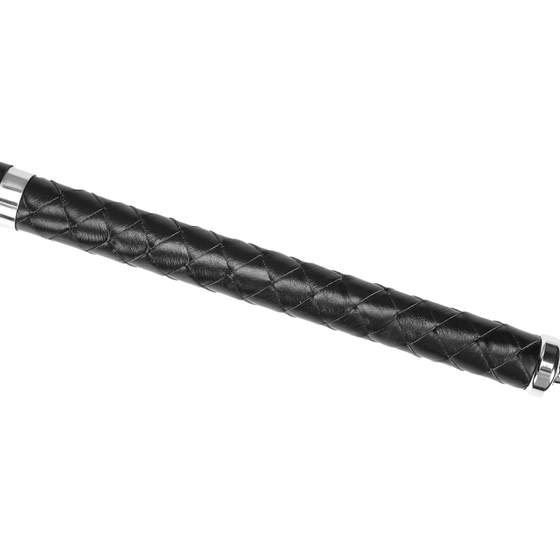 RISE - Lange Flogger met Harde Strengen – Zwart
