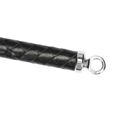 RISE - Lange Flogger met Harde Strengen – Zwart