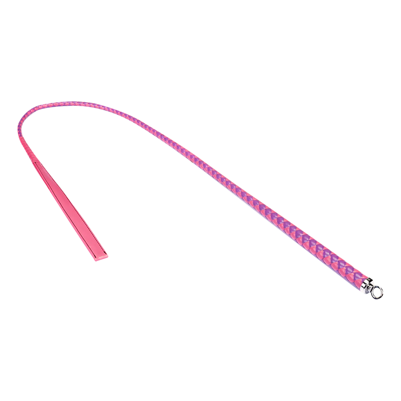 RISE - BDSM Zweep - Feather Wide Single Tail - Roze/Paars