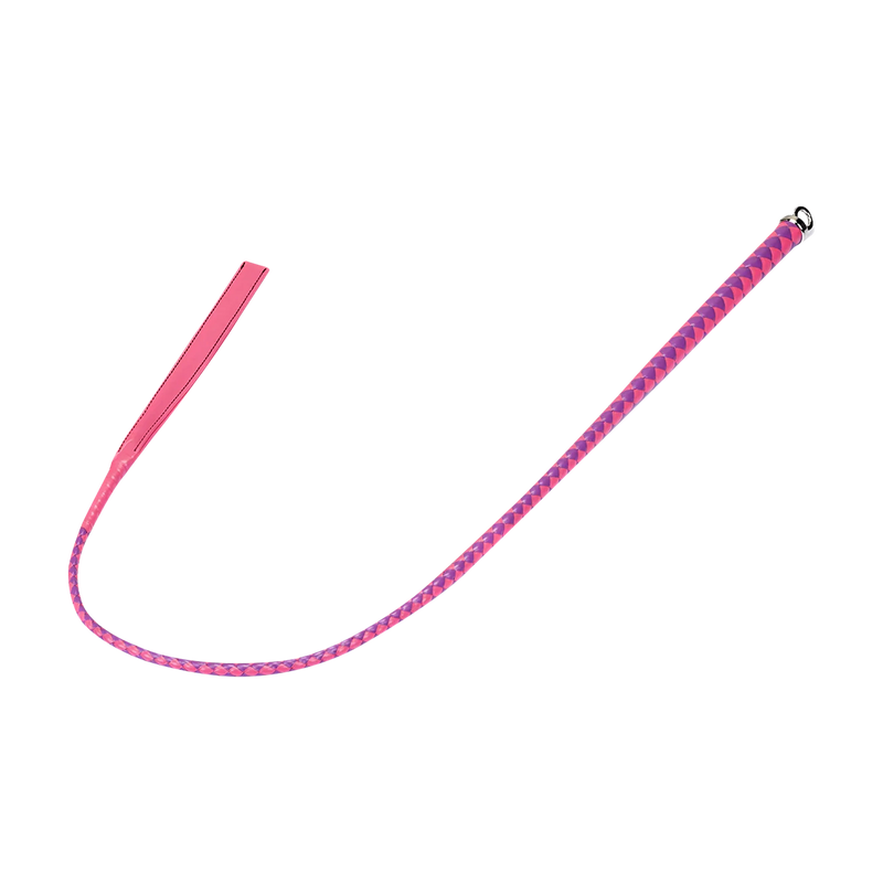 RISE - BDSM Zweep - Feather Wide Single Tail - Roze/Paars