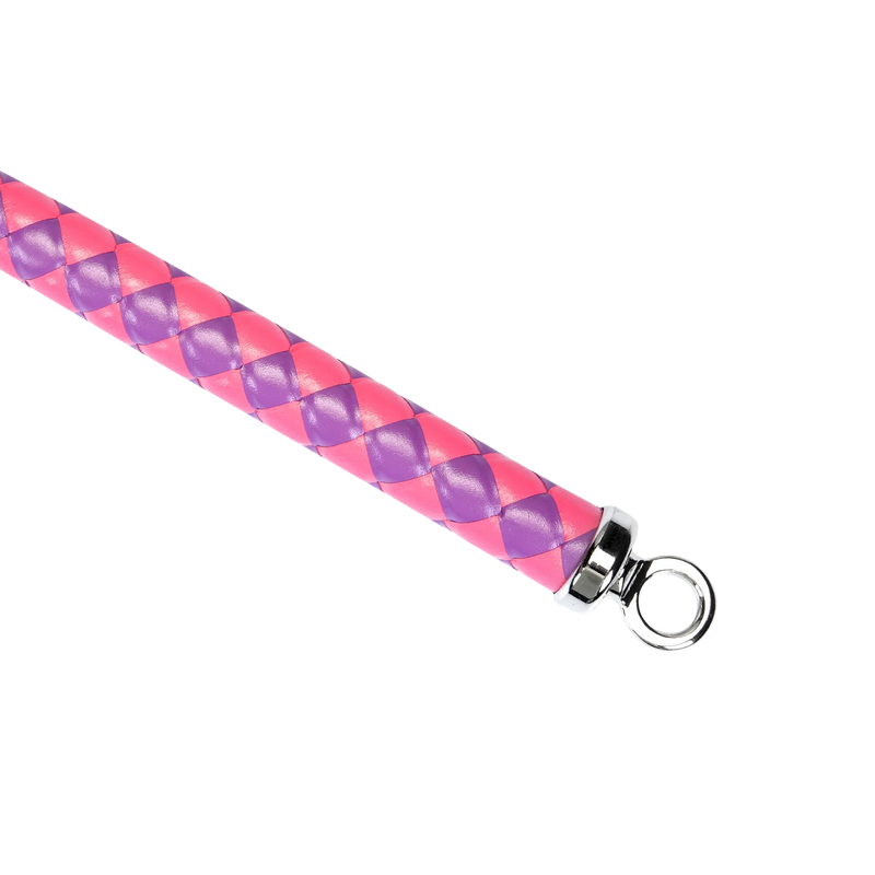 RISE - BDSM Zweep - Feather Wide Single Tail - Roze/Paars