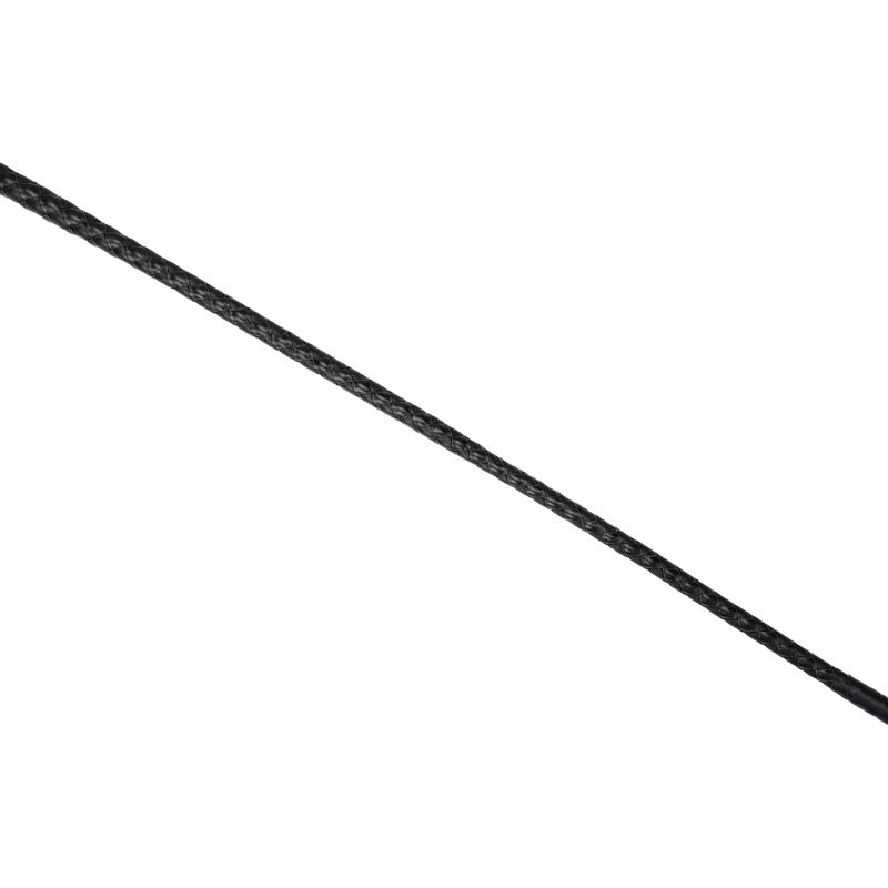 RISE - BDSM Zweep - Feather Wide Single Tail - Zwart